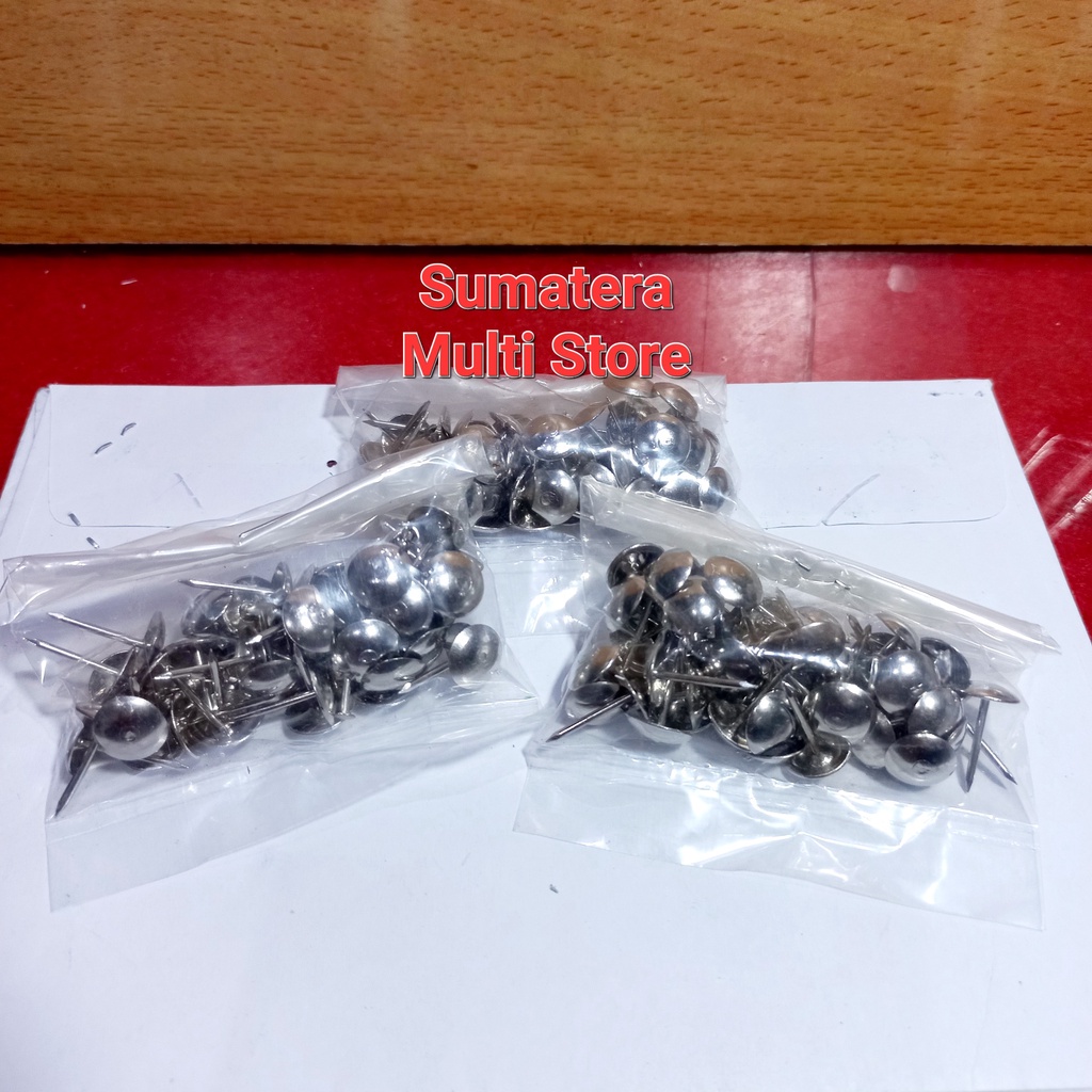 Paku Payung Tekan Panjang / Paku Becak / Paku Terpal / Jamur