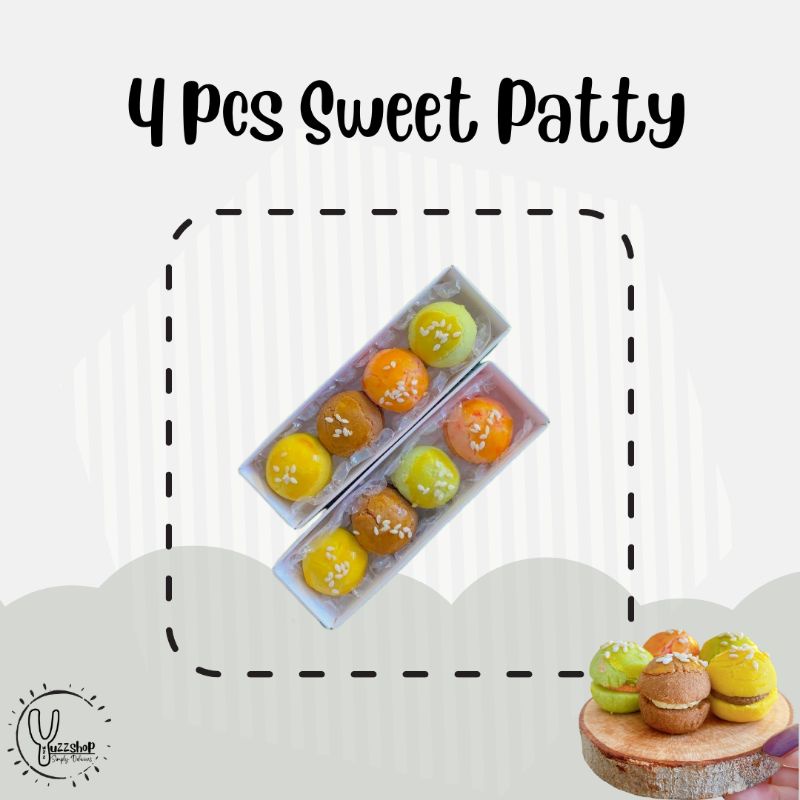 

4 PCS SWEET PATTY / MENU REPACK