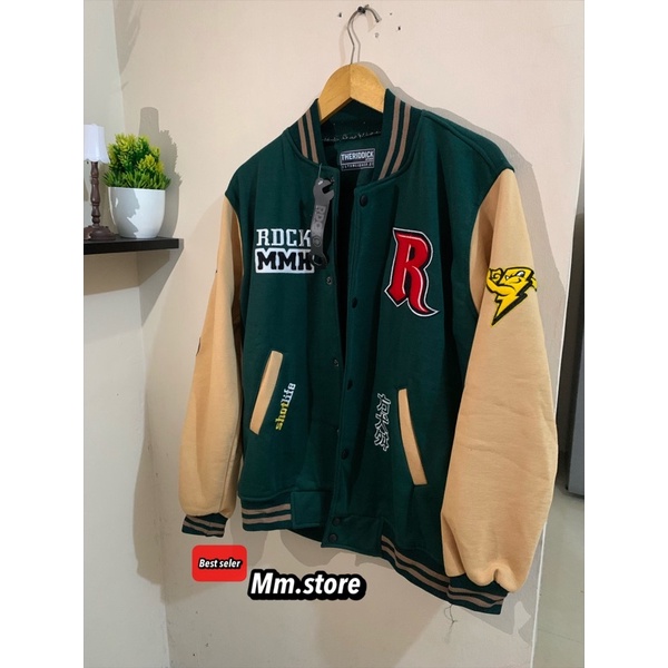 Varsity Jacket Baseball Vintage  - Jaket Varsity - Jaket Baseball Pria Wanita Original-03
