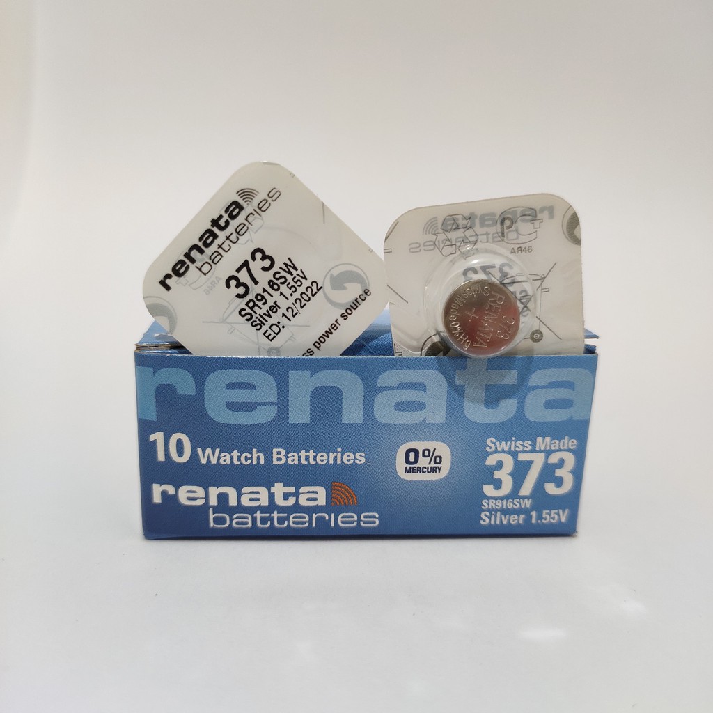 BATTERY BATRAI JAM TANGAN RENATA 373 SR916SW ORIGINAL