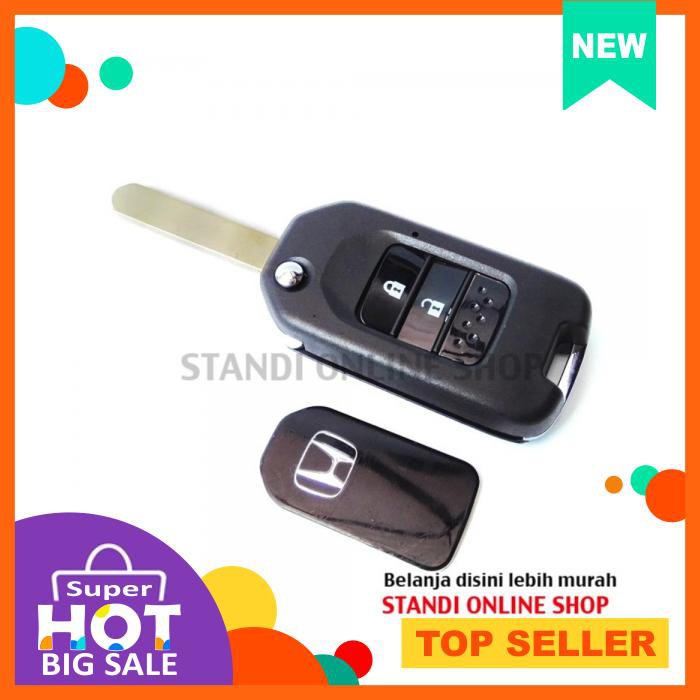 Casing Kunci Lipat Flipkey Rumah Kunci Honda New Mobilio New Brio Brv