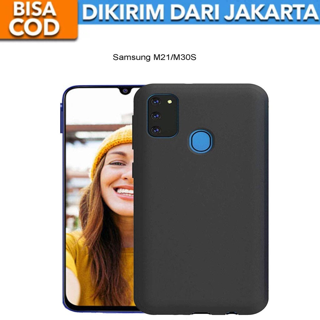 SoftCase Black Matte for Samsung Galaxy M21/M30S