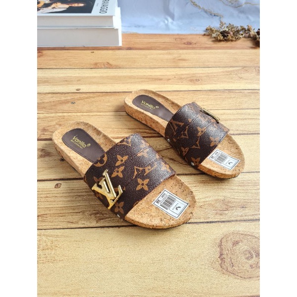 ABBUSHOES Us 103 sendal sol puyuh terbaru mariana 3cm