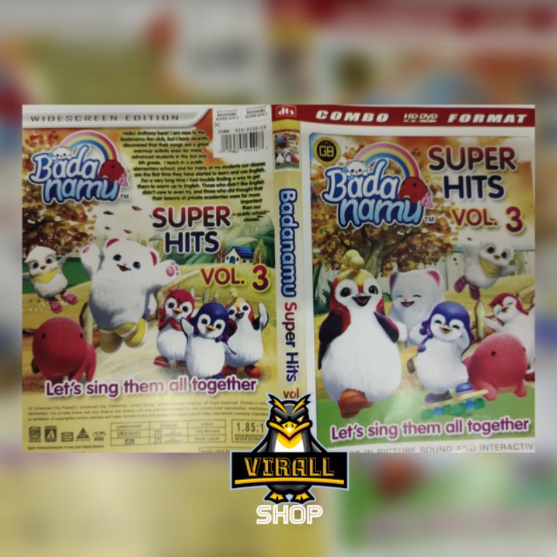 KASET LAGU ANAK "BADANAMU SUPER HITS VOL. 3"