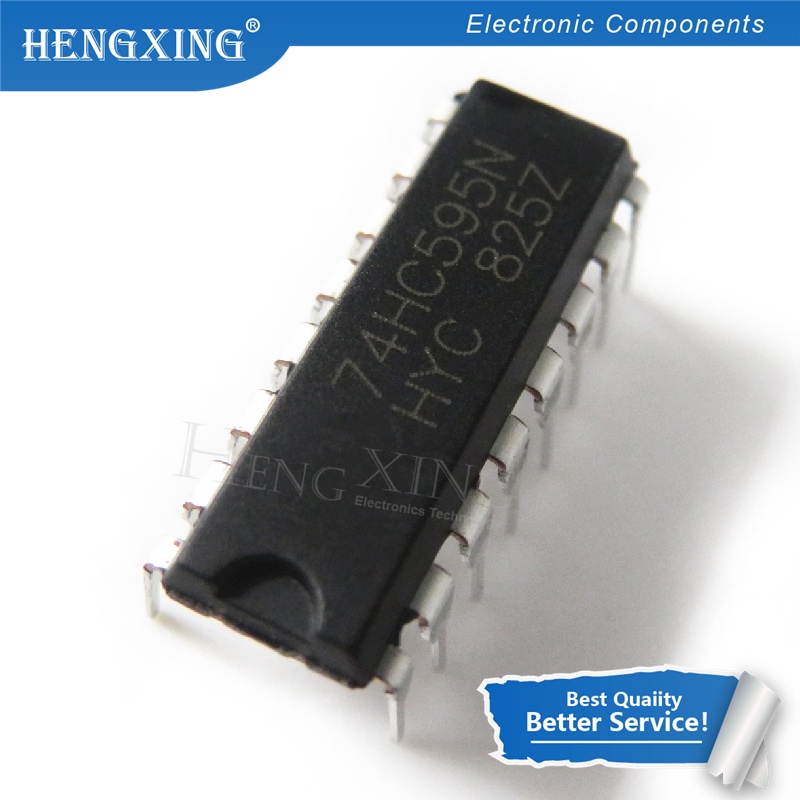 100pcs Ic SN74HC595N SN74HC595 74HC595N 74HC595 DIP-16