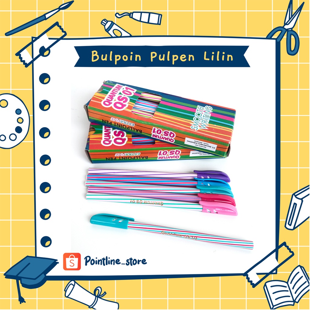 

Bolpoin Pulpen Pen Lilin Quantum
