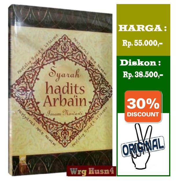 Buku Syarah Hadits Arbain Imam An-Nawawi
