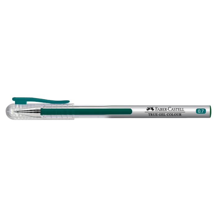 

OPEN SALE FABER-CASTELL TRUE GEL PEN -- SEA GREEN 0.7 MM