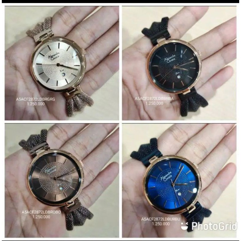 Jam tangan wanita original Alexandre Christie AC-2872