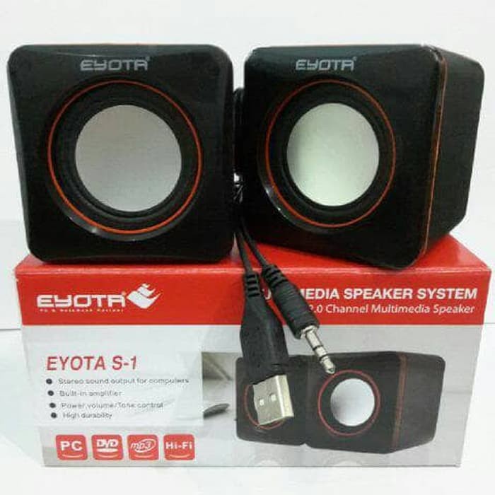 Speaker USB Eyota S1 with volume / Speaker multimedia Eyota S1