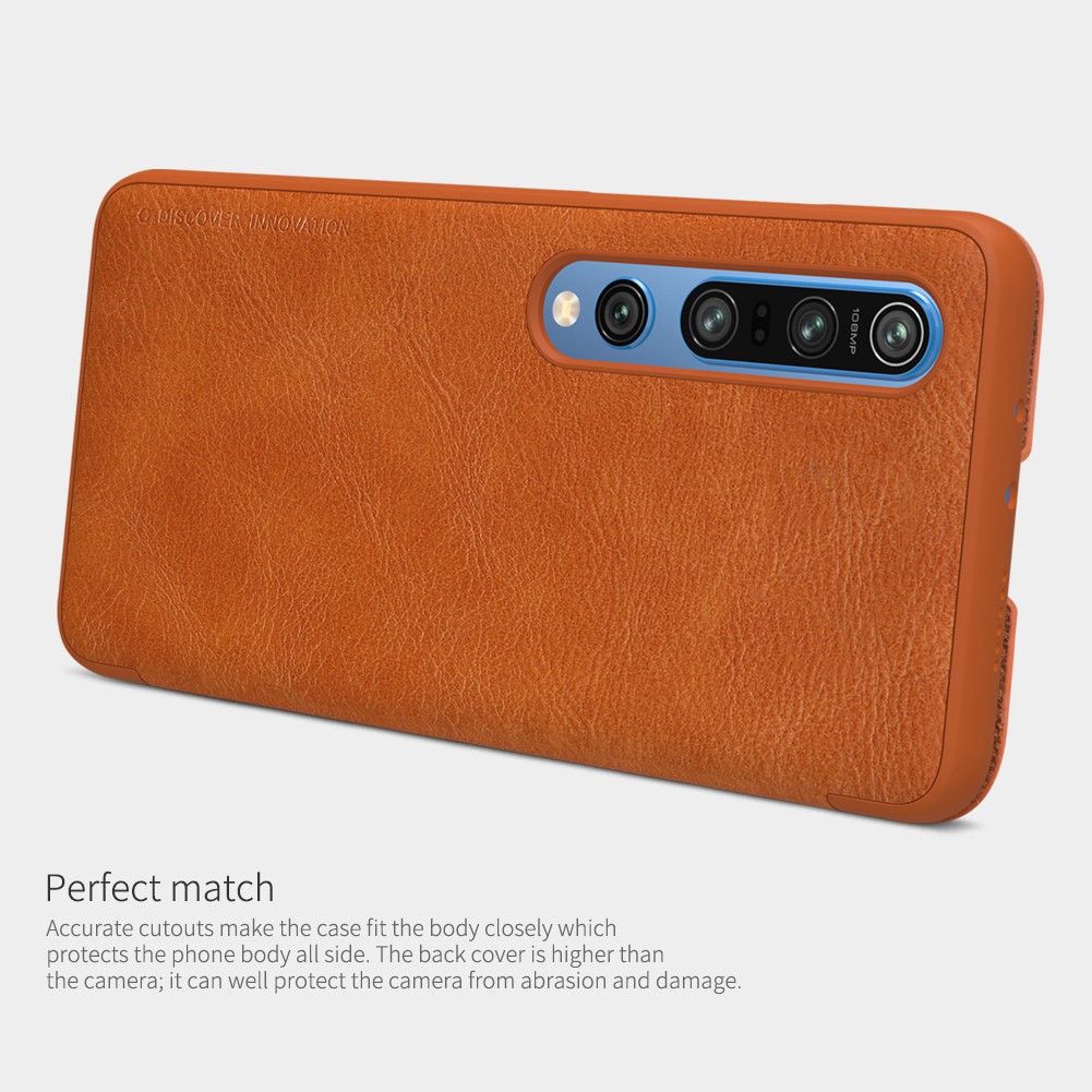 Flip Cover XIAOMI Mi 10 / Pro Nillkin Qin Leather Flip Case Original