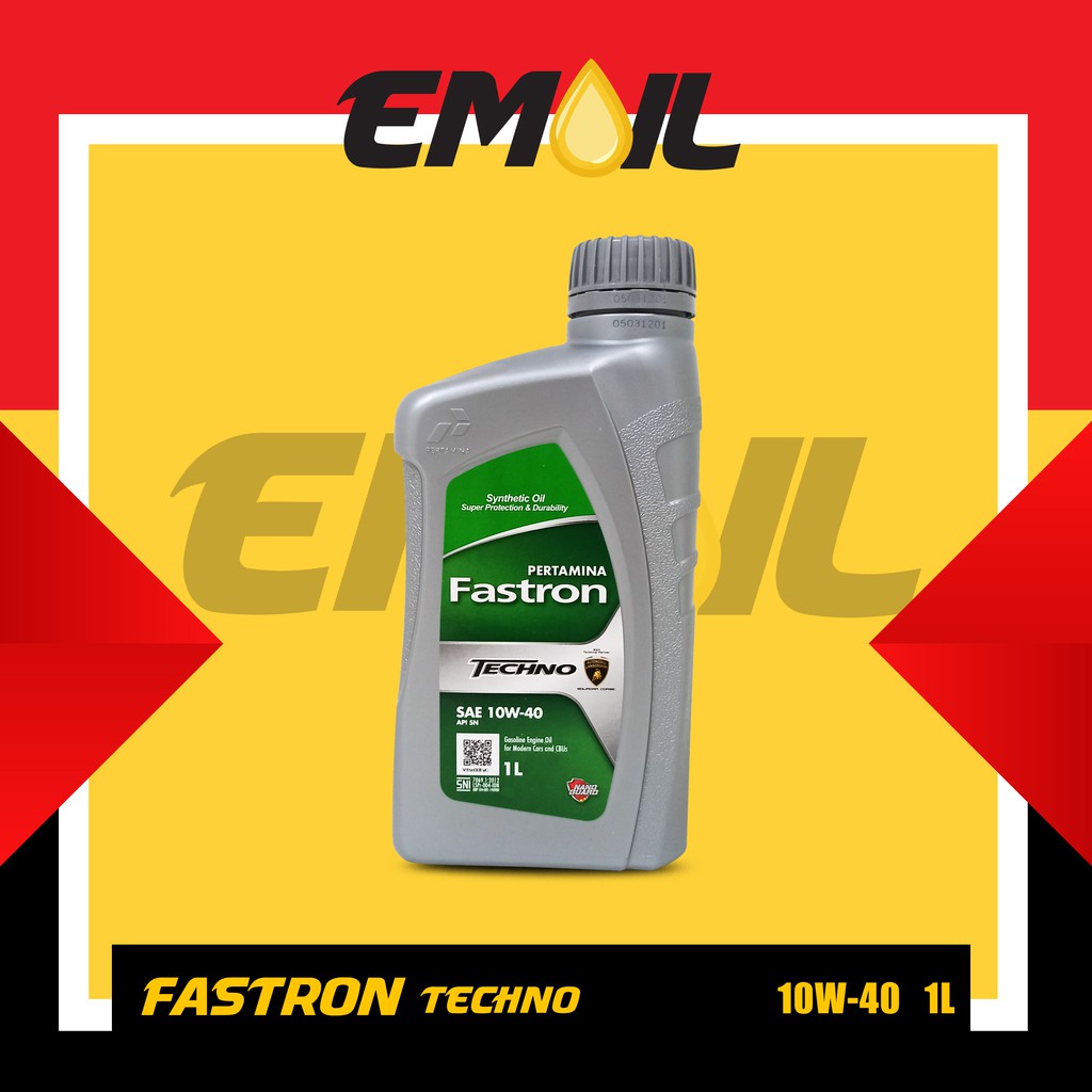 PERTAMINA FASTRON TECHNO SAE 10w-40 API SN 1 liter