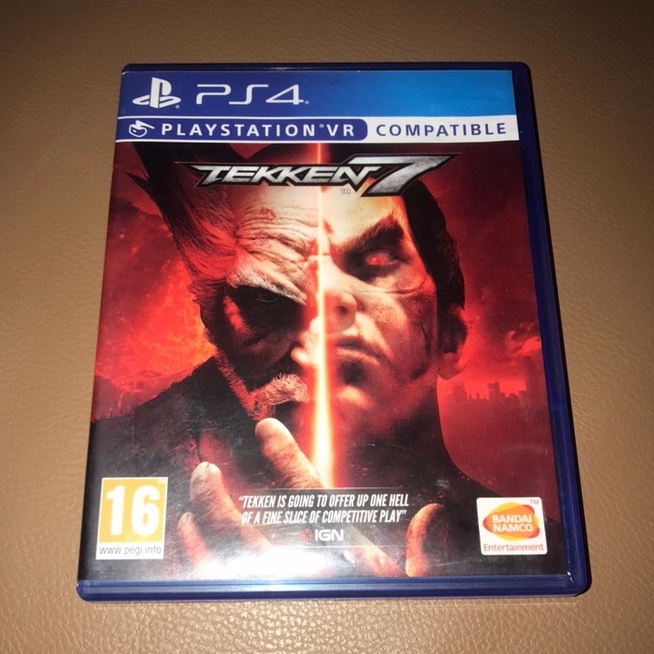 [PS4] Tekken 7 (Region 2 / English) BD Kaset PS 4 CD Games Playstation PS5 5 Reg2 Reg R2 R Teken Tak