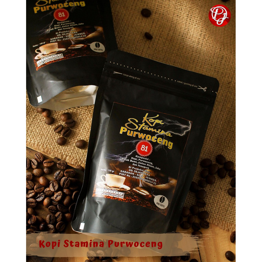 

Kopi Stamina Purwoceng khas Jember 150gr | Pro Coffee
