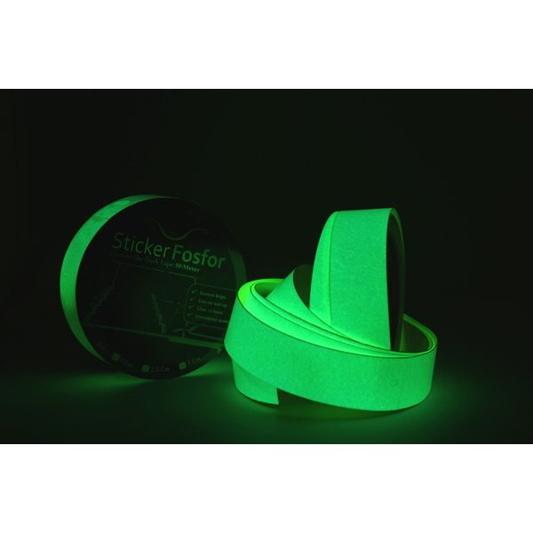 

DE3 Sticker Fosfor Bercahaya Glow in The Dark 2.5cmx10m