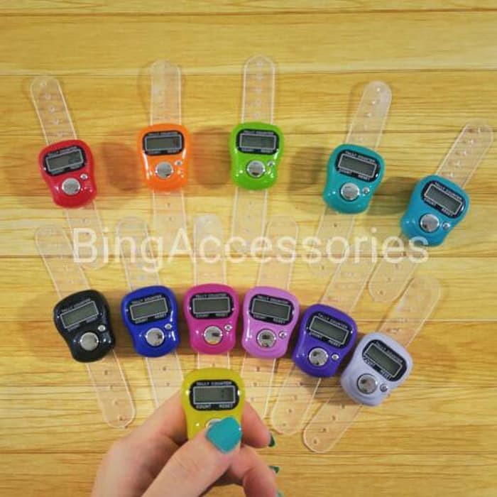 Tasbih Digital / Counter Digital / Finger Counter ( tongsis fisheye )
