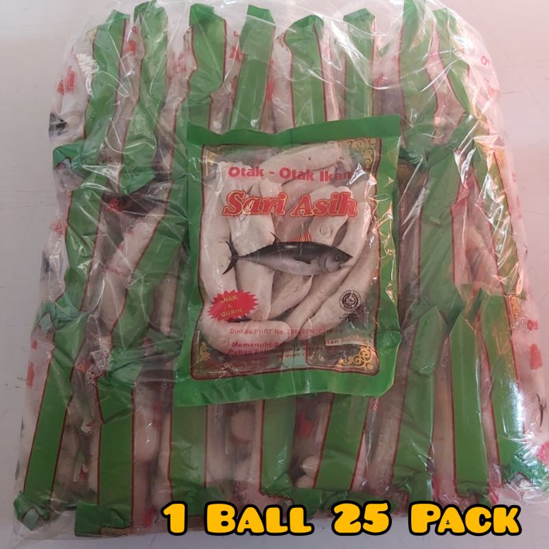 

Otak Otak Ikan Kemasan 1 Ball 25 Pack Halal Grosir