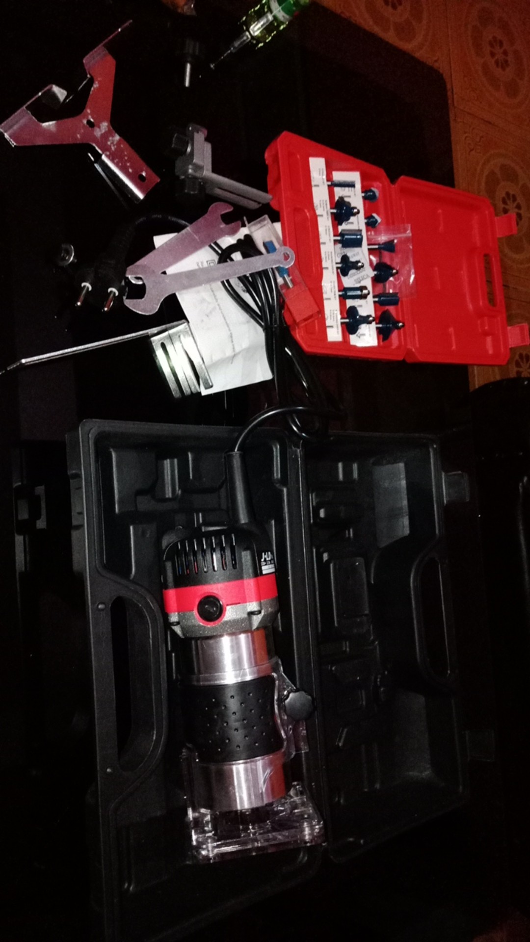 Jld Tool Mesin Profil Kayu Trimmer Router Mt370