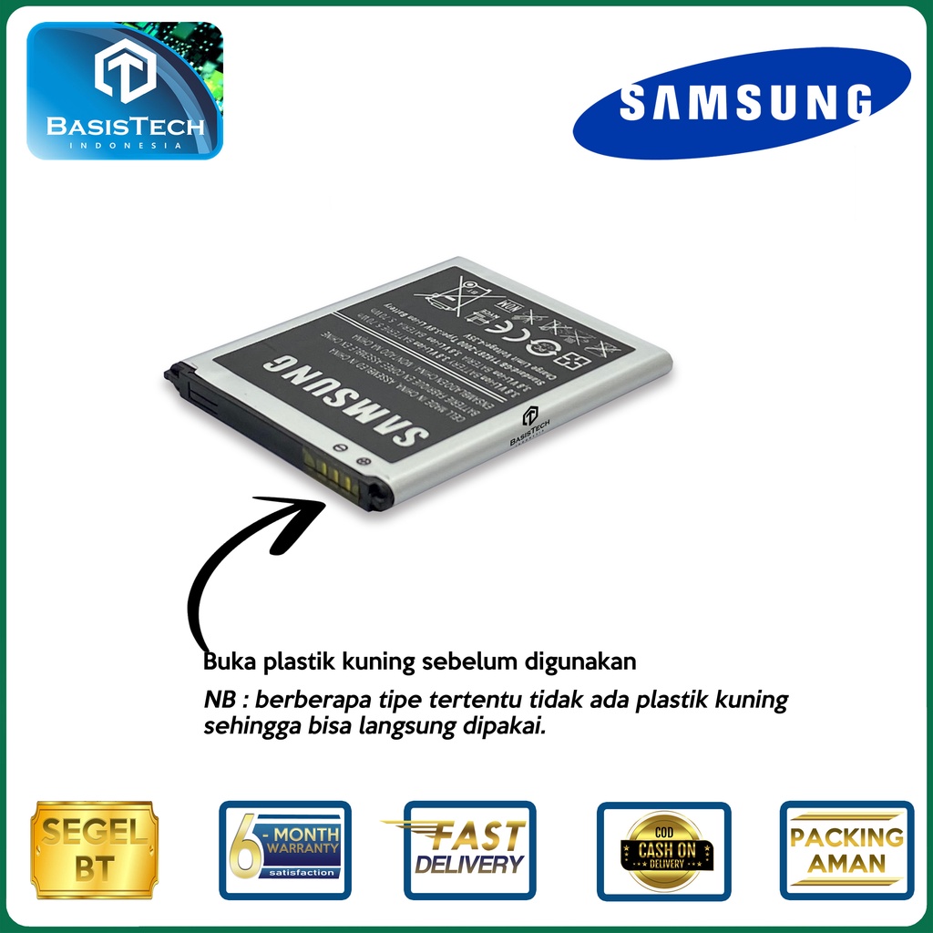 BATERAI SAMSUNG J1 Mini J105 - S3 Mini i8190 - V2 - ACE 2 i8160 - EB-425161LU - ORI99 BEST QUALITY