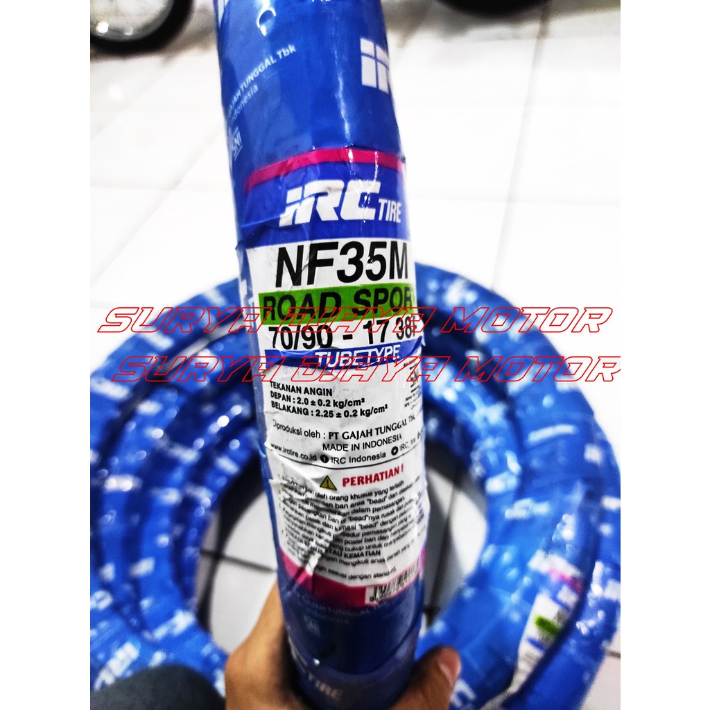 Ban motor Ban Irc NF35M 70/90-17 Tubetype