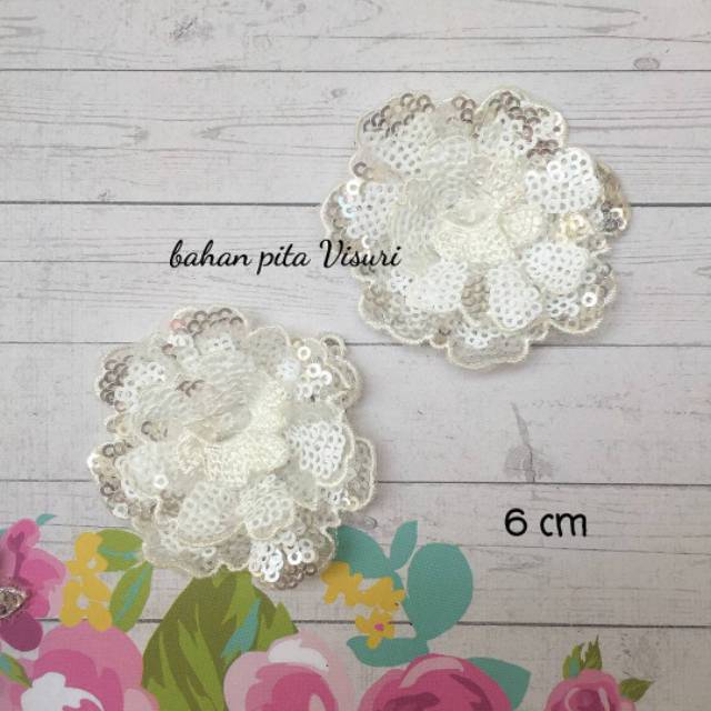 Flower Sequin 6 cm