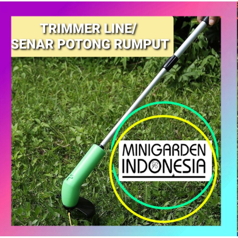 TRIMMER LINE 25Meter senar potong rumput tali pisau nylon mesin pemotong rumput grass weed