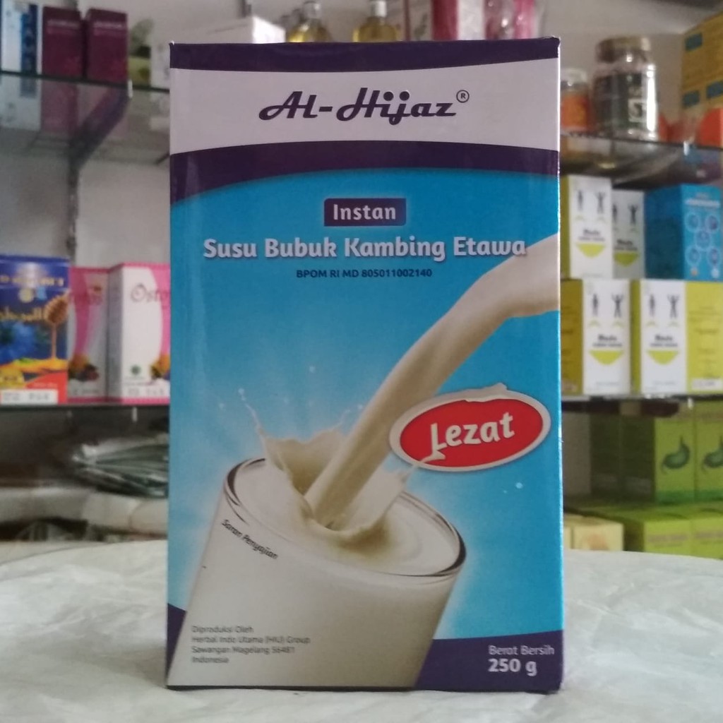 

Susu Kambing Murni Etawa AL HIJAZ 250gr