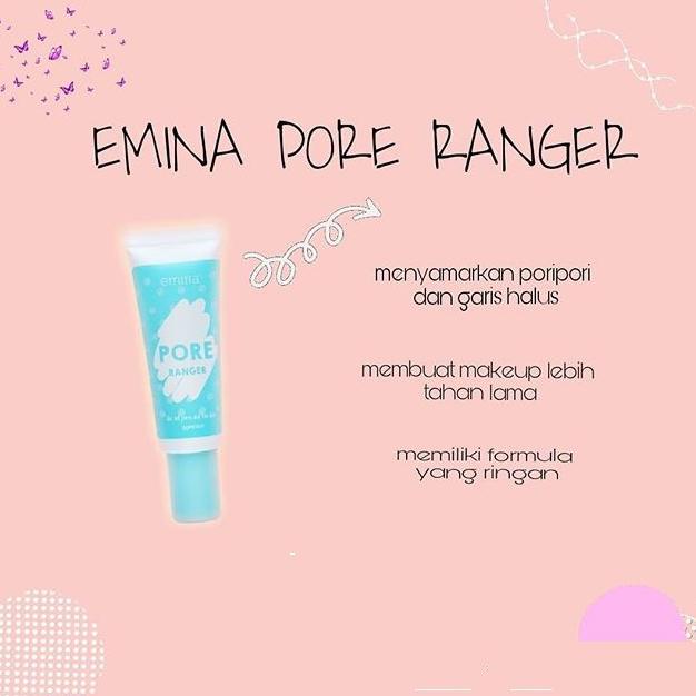 Emina Pore Ranger 20Ml | Base Makeup | Primer Wajah Make Up