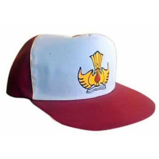  Topi SD  bordir topi  seragam sd  topi  sekolah dasar 