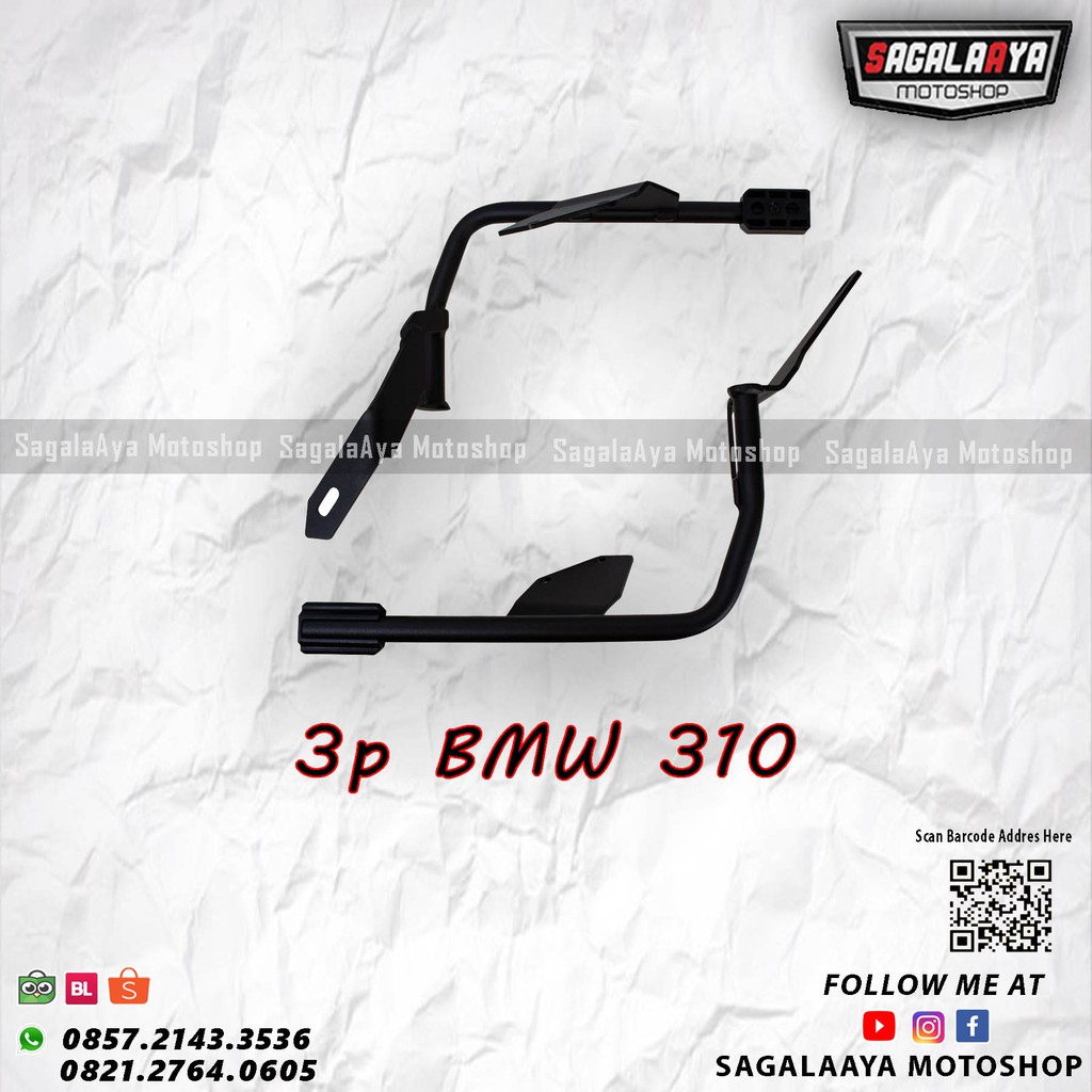 bracket sidebox original shad 3p system BMW GS 310 side box shad 23 shad 35 shad 36 sh23 sh36 sh36