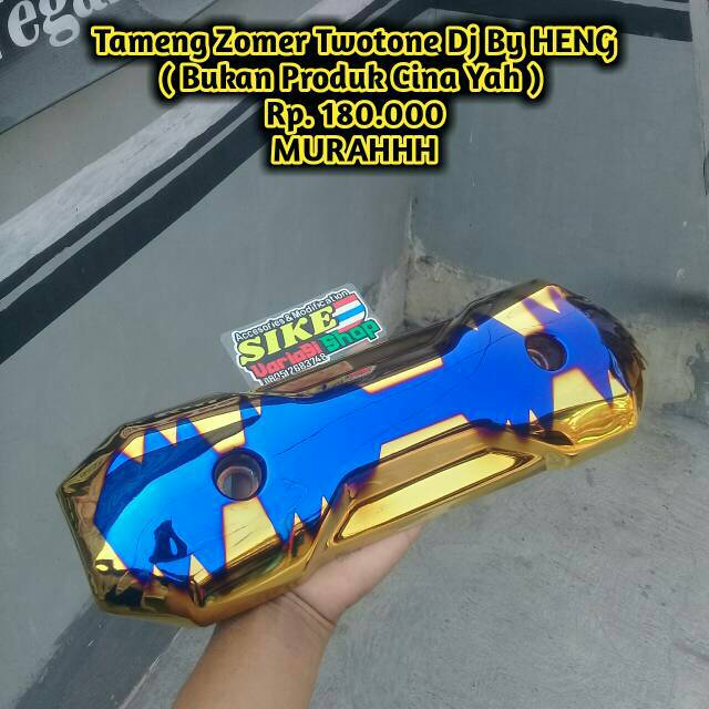 Tameng Knalpot Zomer Twotone Dj BAKAR BEAT SCOOPY VARIO 110 By Heng Thailand