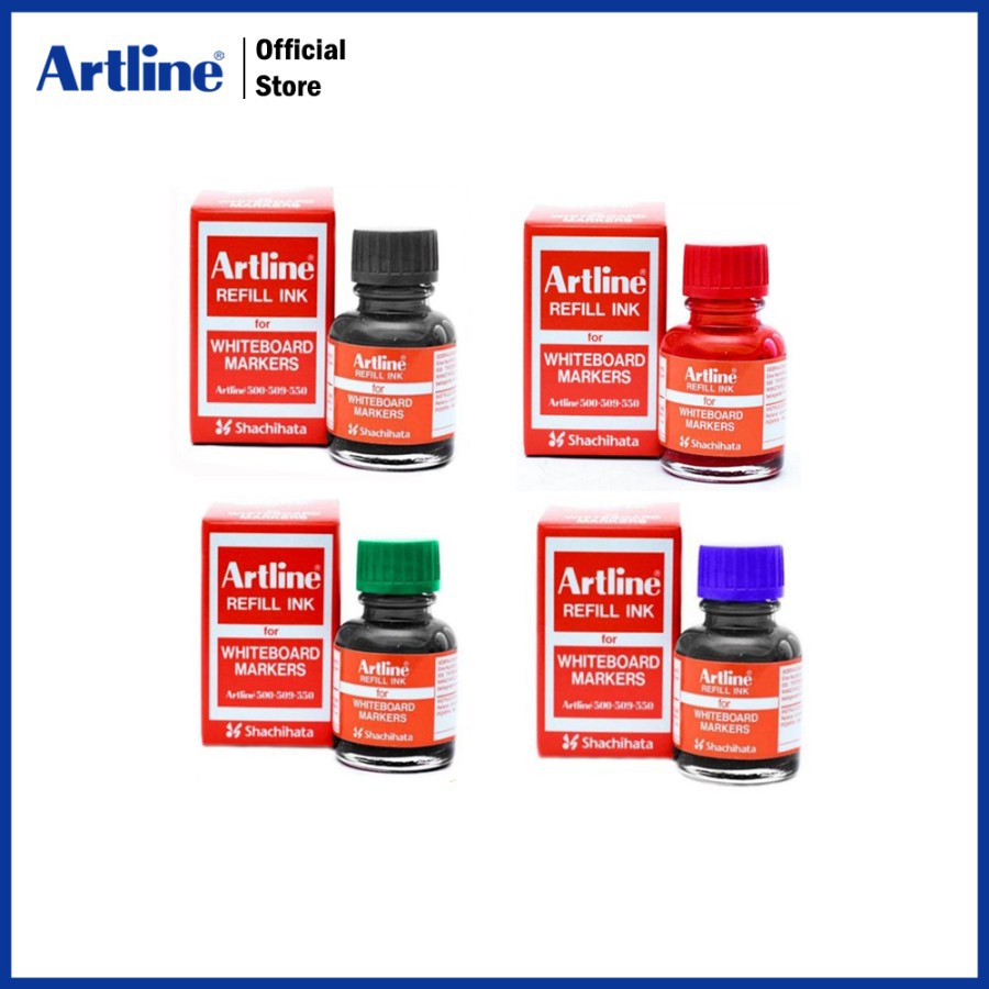 

REFIL INK WHITE BOARD MARKER ARTLINE ESK-50S / SPIDOL WHITEBOARD