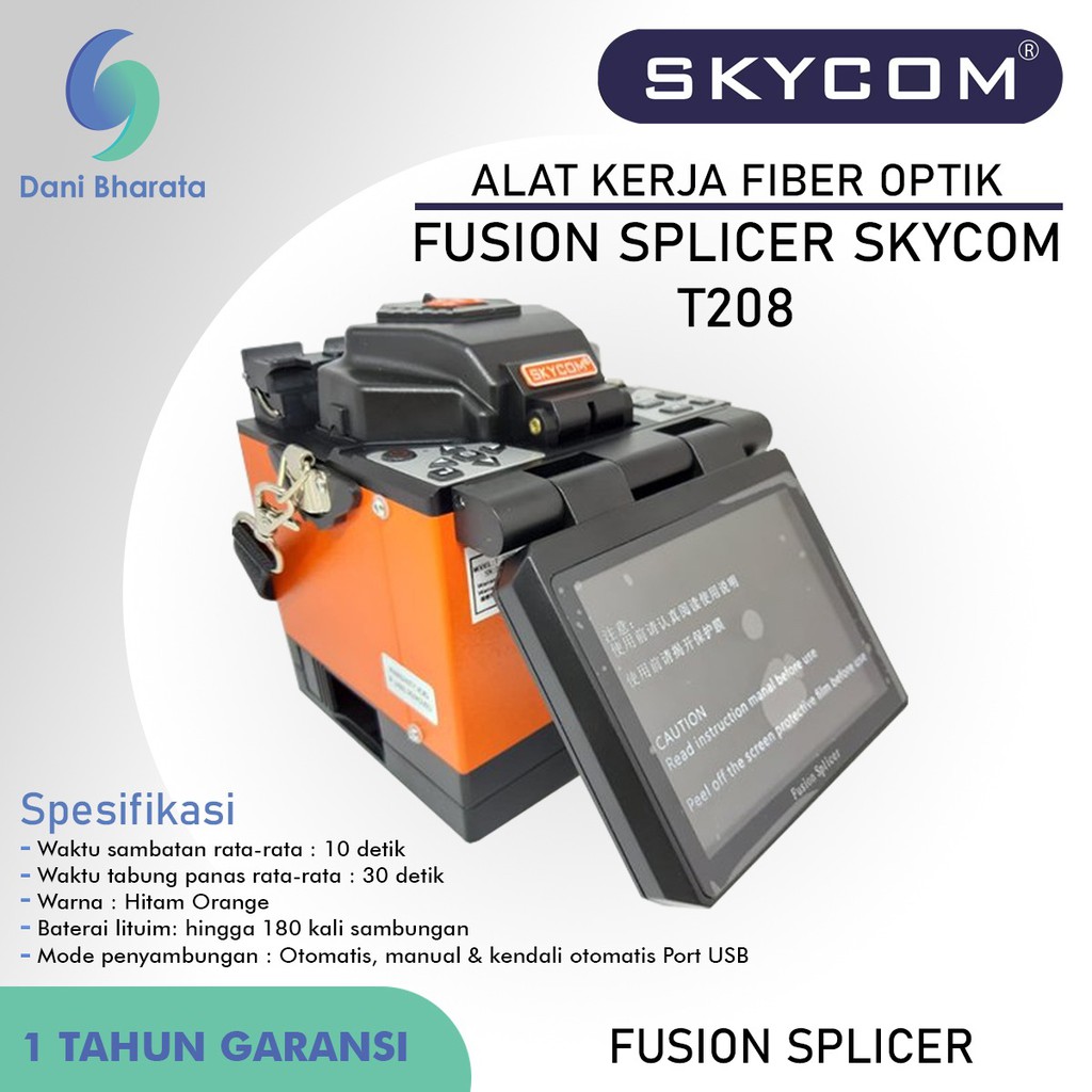 Fiber Optik Splicer SKYCOM T208