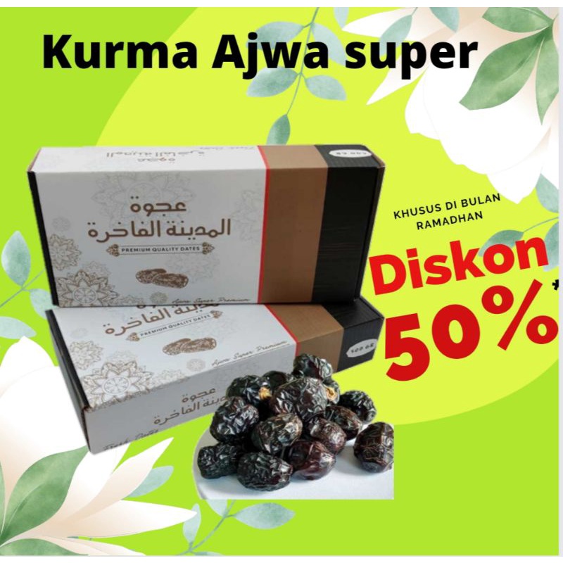 

Kurma Ajwa / Kurma Nabi 500gr Original Asli Madinah Super Premium quality