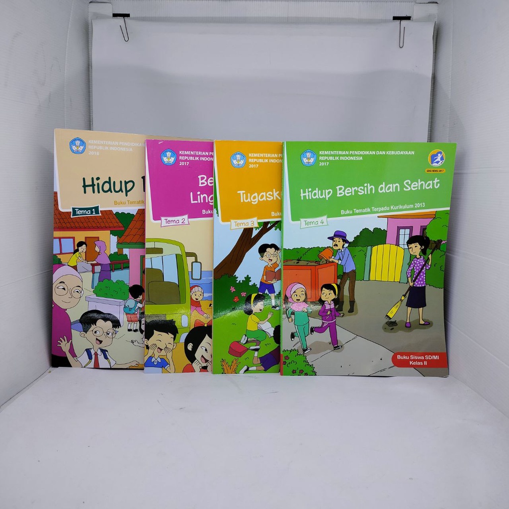 Jual Buku Tematik Kelas 2 SD/MI, Buku Kurikulum 2013 Revisi 2017, Buku ...