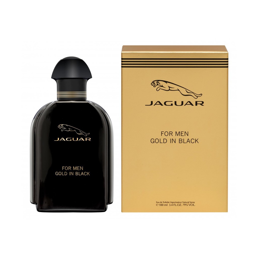 Parfum Original Jaguar Men Gold in Black