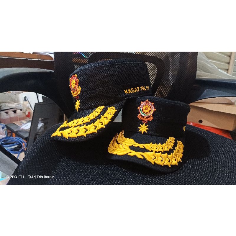 Topi Satpol PP Bordir Timbul