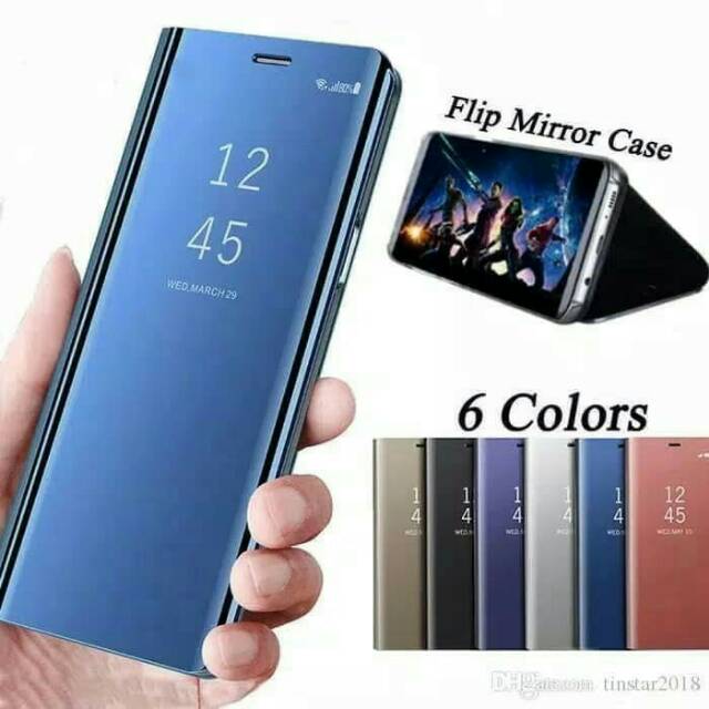 Clear view cover standing casing Vivo V11