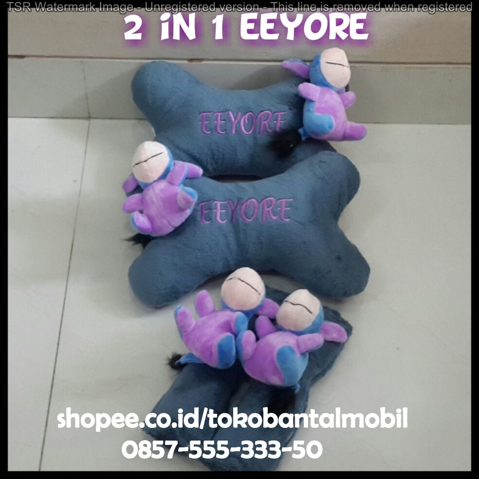 Bantal Mobil Boneka 2in1 Eeyore