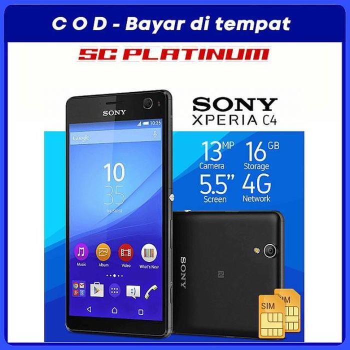 Handphone Hp Sony Xperia C4 Dual E5333 Bnob Grs 1 Bln Shopee Indonesia