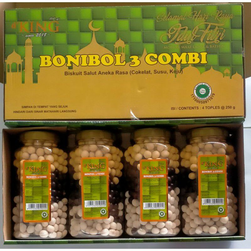 

Bonibol Biskuit Isi Coklat