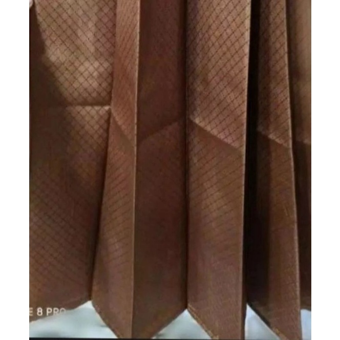 Gorden Sido Polos Plisket/GORDEN POLOS PLISKET KAWAT-Coklat