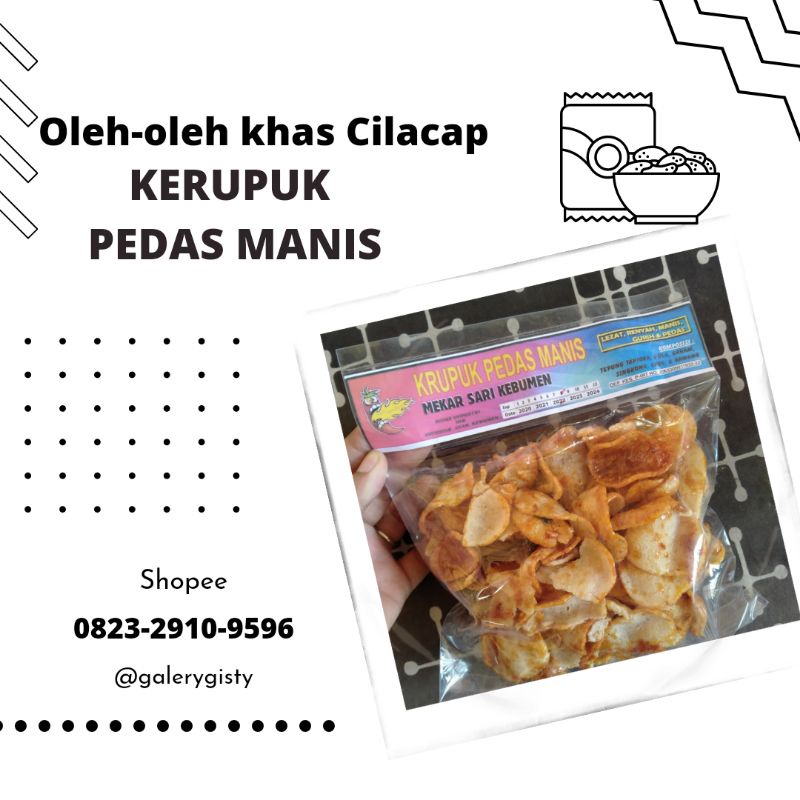 

Kerupuk pedas manis