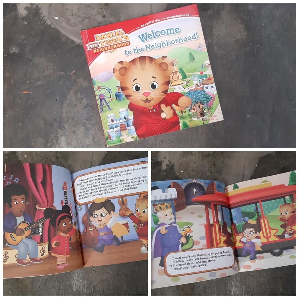 Welcome to the Neighborhood bahasa Inggris buku anak cerita bekas preloved second
