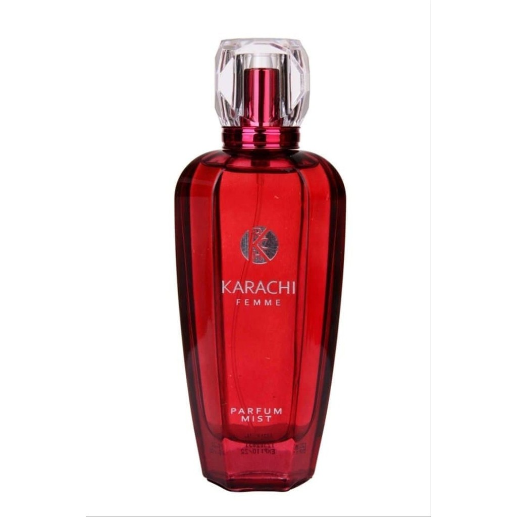 Parfum Karachi Mist Femme Red 100ML Original BPOM