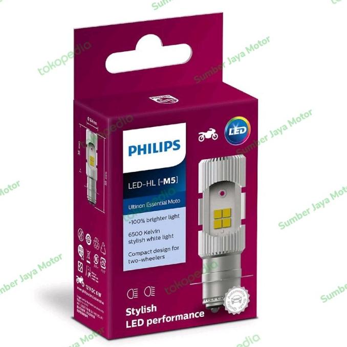 Bohlam Lampu LED Philips Motor M5