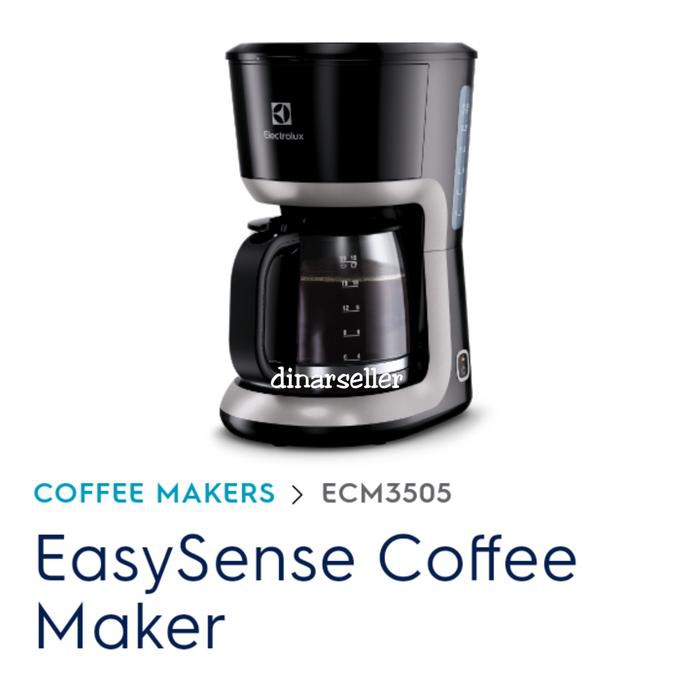 Jual NEW ELECTROLUX COFFEE MAKER ECM 3505 / PENYEDUH KOPI 1.5 LITER ECM