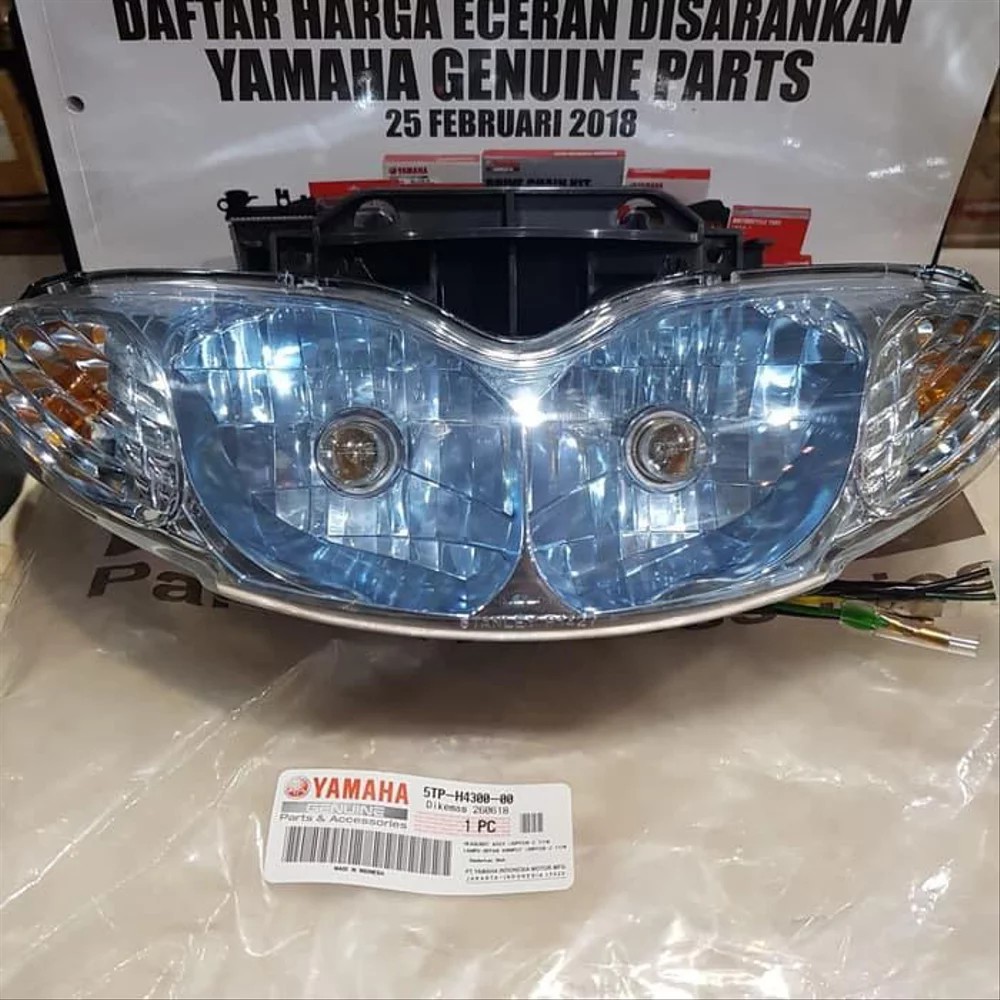 REFLEKTOR LAMPU DEPAN JUPITER Z LAMA ASLI ORI YAMAHA 5TP-H4300-00