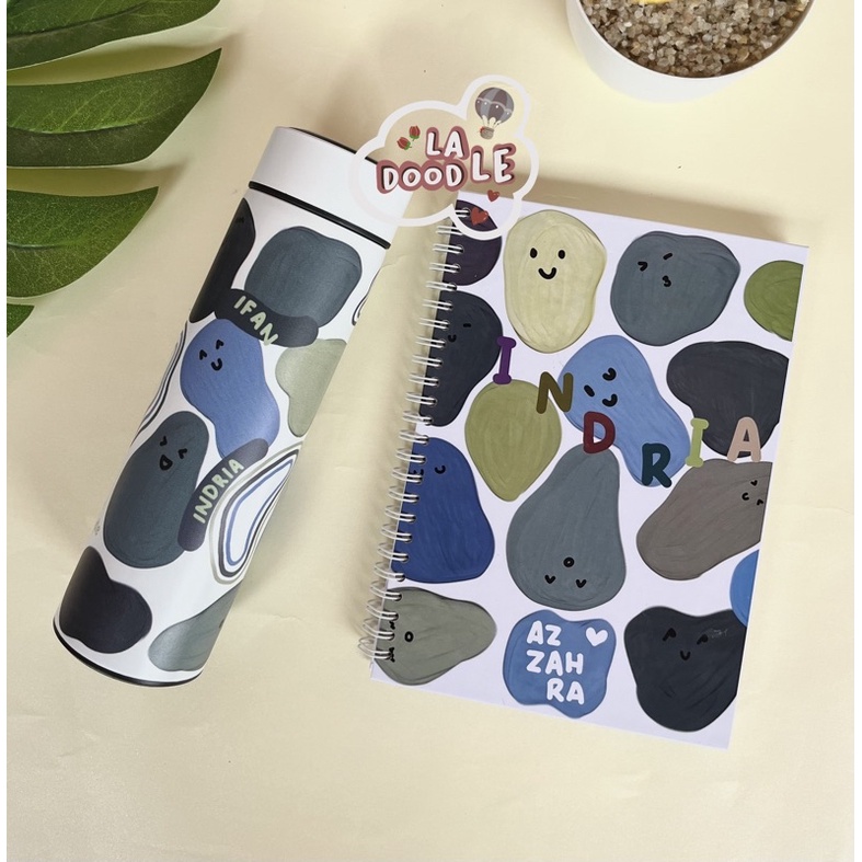 

Note Book dan Tumbler (bisa pakai nama)