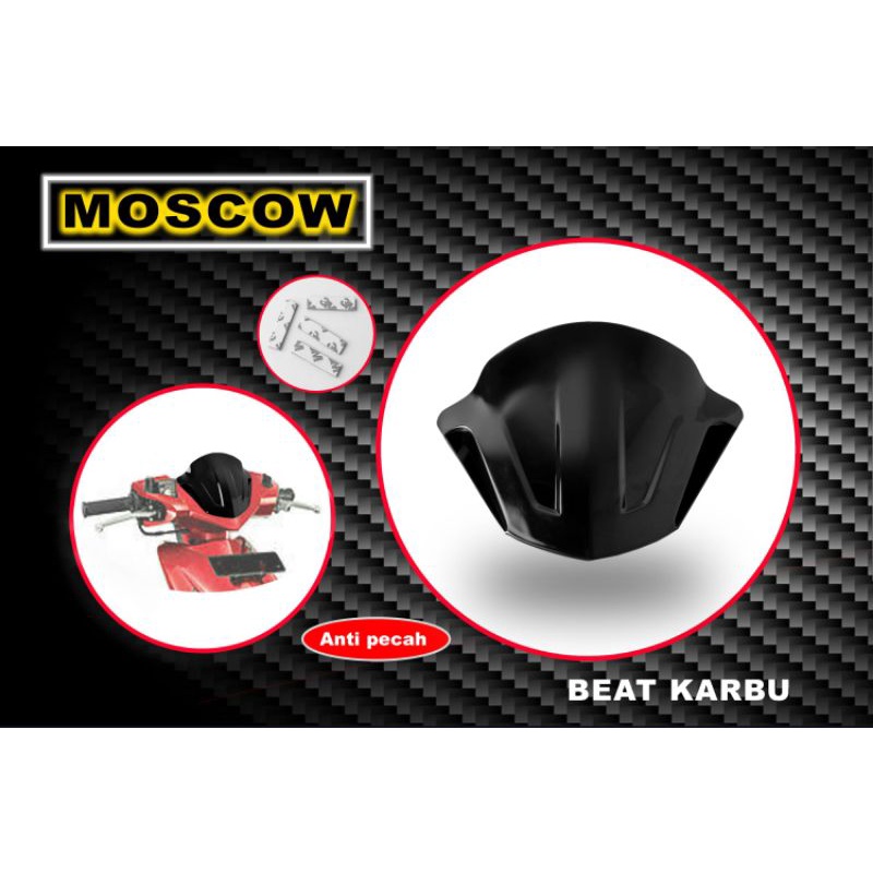 MIKA VISOR BEAT LAMA BEAT KARBU 2008-2012 MOTIF KARBON